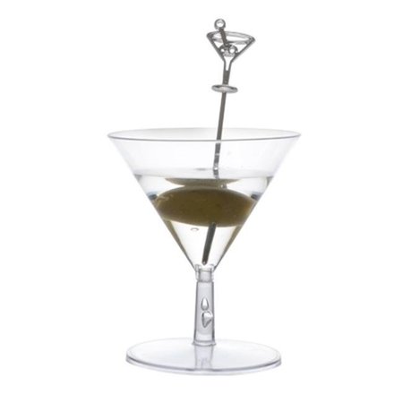 FINELINE SETTINGS Fineline Settings 6506-SV Clear Cocktail Stirrer 6506-SV